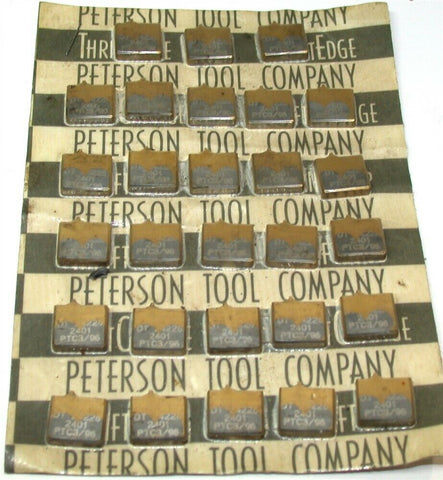 Lot of 28 New Peterson Carbide Blanks DT 24226 2401