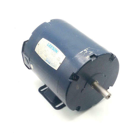 Leeson   Cat. No. C6T17NB1A  Model : 110030-01  1/4 HP 3-Phase AC Motor USA
