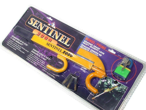NEW SENTINEL 2000 WEATHER PROOF HEAVY SECURITY STEERING WHEEL LOCK