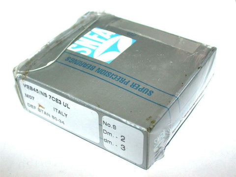 BRAND NEW IN BOX SNFA CERAMIC SUPER PRECISION BEARING VEB45/NS 7CE3 UL NO. S