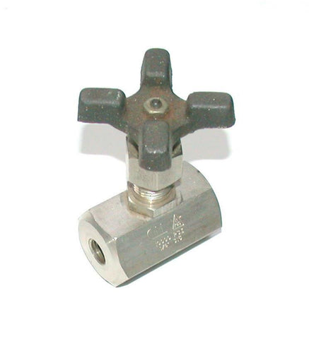 CII   1/4" 316  STAINLESS STEEL NEEDLE VALVE 1/4 NPT 10000