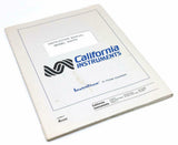 California Instruments Model 1001TC AC Power Source Instruction Manual