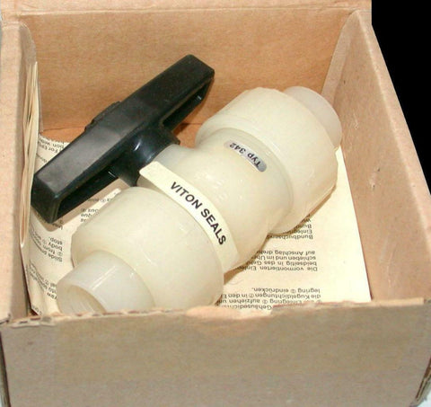 New Georg Fischer  175.342.581  Threaded Cartridge Ball Valve TYPE 342