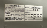 Kistler-Morse Weigh II Controller 115/230V 50/60Hz 30W 17-1053-01