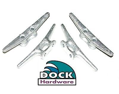 4 BRAND NEW 6" GALVANIZED DOCK CLEATS