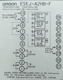 Omron E5EJ-A2HB-F Temperature Controller 120/240VAC 50/60HZ