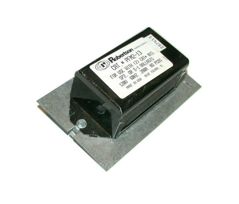 NEW ROBERTSON TRANSFORMER  PFM2-13  LIGHT BALLAST 120 VAC 60 HX 0.280 AMP