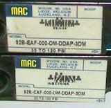 MAC Solenoid Valve Assembly 92B-EAF-000-DM-DDAP-3DM 92B-CAF-000-DM-DDAP-3DM