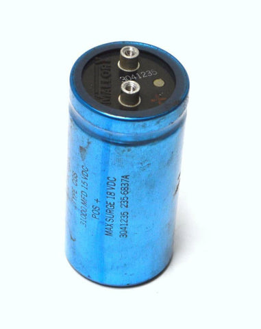 MALLORY TYPE CGS CAPACITOR 31000 MFD 15 VDC 3041235 235-6837A