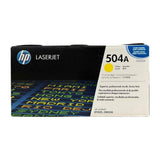 HP LaserJet 504A CE252A Yellow Ink Print Toner Cartidge