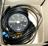 New Jumo  16192841  Panel Mount Dial Thermometer 0-250 Degrees Fahrenheit