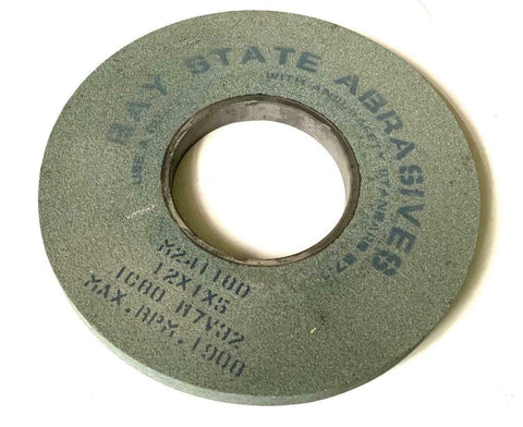 Bay State Abrasives M2-11 100 12" X 1" X 5" Grinding Wheel 1900 RPM