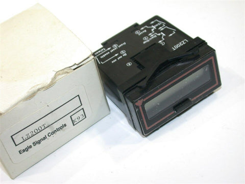 UP TO 2 NEW EAGLE SIGNAL CONTROLS 8 LCD DIGIT TOTALIZER LZ200T