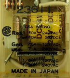 IDEC RH1B-UDC24V Gen. Purpose Midget Relay; 24VDC; Power; 750 Ohms 10A