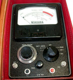 Niagara Battery Tonmeter Model 119 w/ leather case