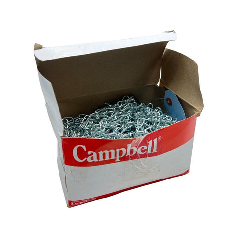 Campbell 0750324 #3 Zinc Coated Inco Double Loop Chain 100'