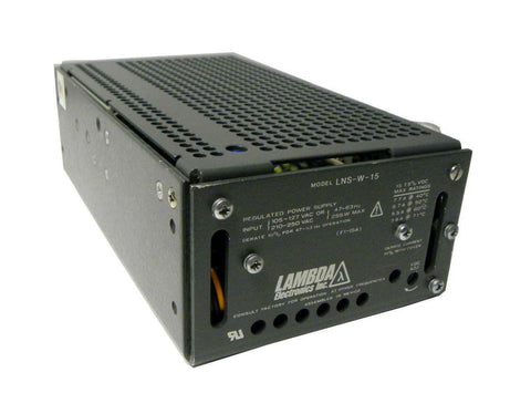 LAMBDA LNS-W-15 POWER SUPPLY 255 WATT W/ DC CONTROL INPUT