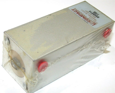 UP TO 2 NEW COMPACT AIR 2 1/4" PANCAKE PNEUMATIC 3/4" BORE CYLINDERS S34X214