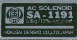 BRAND NEW KOKUSAI DENGYO AC SOLENOID VALVE SA-1191