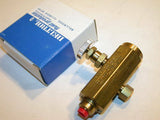 UP TO 19 DELTROL 1/4" BRASS PNEU-TROL FLOW VALVE FPT20B