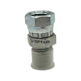 Brennan Industries 1404-04-04-BLANK Steel Straight Adapter 1/2" Male NPT (20Pk)