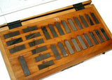 Webber 28 Piece Thin Block Set with case .010"- .100"