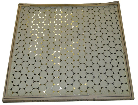 NEW SET OF 4 AIRHANDLER DISPOSABLE AIR FILTERS 25 X 25 X 1