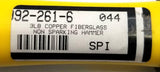 American Hammer AM3CUFG 3LB Copper Fiberglass Non Sparking Hammer 14"
