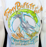 Anvil Men's Jimmy Buffet Coral Reefer Band & Friends Gulf Shores 2010 Shirt L