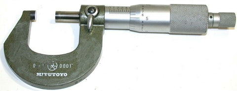 Mitutoyo 0-1" Outside Micrometer 0.0001" Graduation 103-260