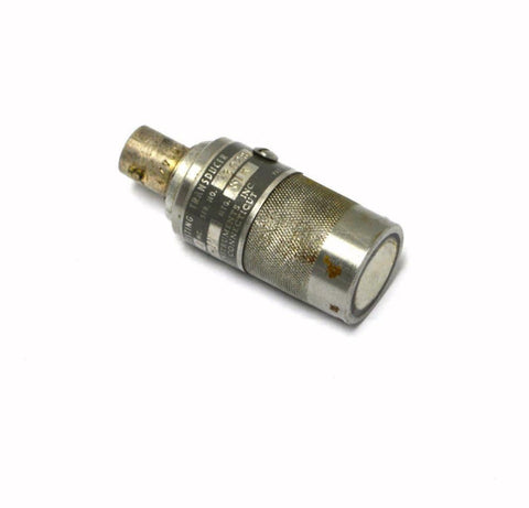 BRANSON TYPE ZS ULTRASONIC TESTING TRANSDUCERS 0.04 MC FREQUENCY