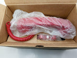 Cortelco 250047-VBA-20M Desk Corded Telephone W/ Volume - Red