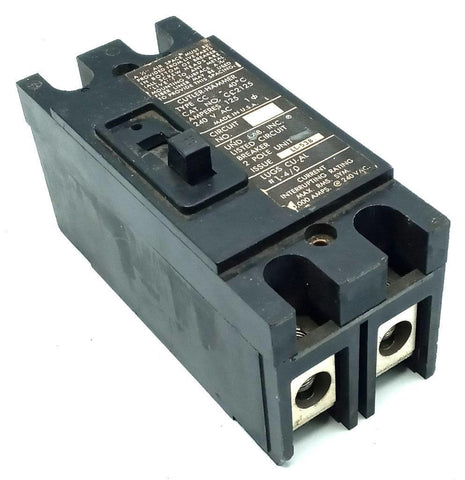Cutler-Hammer CC2125 2 Pole Circuit Breaker 125A 240VAC 1 PH