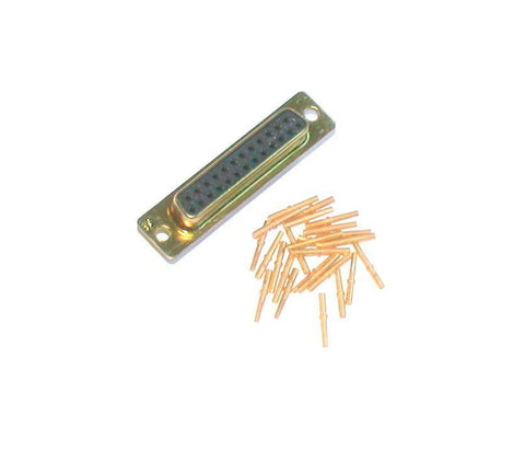 NEW WALDON CINCH   DBC25S  FEMALE 25-PIN CONNECTOR W/PINS