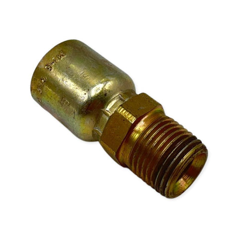 Parker P43-6 R1-R2-R3-R9-PC5A Steel Hydraulic Hose Crimp Fitting