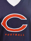 Nike Women's Dri-Fit Chicago Bears NFL Navy Short Sleeve Shirt Size Large