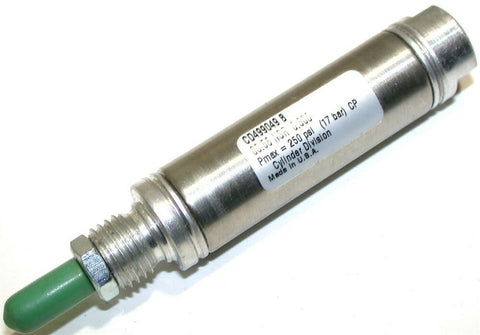 New Schrader Bellows 1/2" Spring Return Stainless Air Cylinder 00.56 NSR 0.500