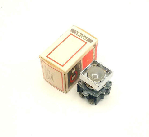 NIB New Cutler Hammer  E30BM  Pushbutton W/Indicator Lamp