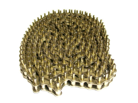 BRAND NEW IN BOX TSUBAKI NICKEL PLATED 10FT CHAIN 40RIV