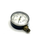 Marshall Town 0-400 PSI 0-2800 kPa Pressure Gauge 1/4" NPT Bottom Mount