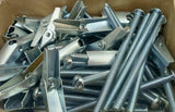 Box of (50)Diamond Commercial Products 1/4" x 4" Spring Bolt Toggle Wall Anchors