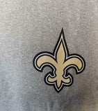 Nike Dri-Fit Men's New Orleans Saints NFL Gray Short Sleeve Shirt