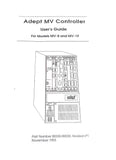 Adept Model MV-8 & MV-19 MV Controller User's Guide