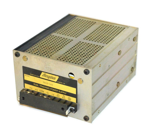 ACOPIAN TD15-160 DUAL TRACKING POWER SUPPLY +/-15 VDC @ 1.6 AMPS