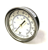 Johnson Controls T-5500-1053 3-1/2" Temperature Indicator Gauge 50-150°F 10-65°C