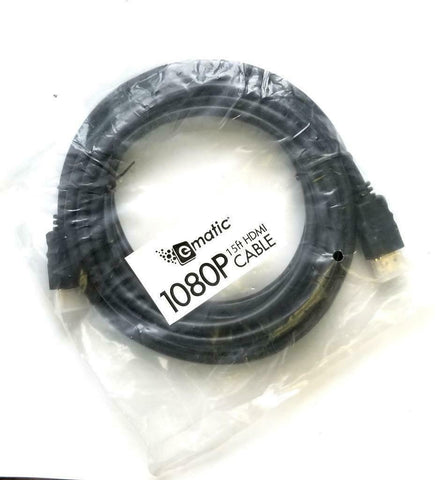 New Ematic 1080P 15FT HDMI Cable