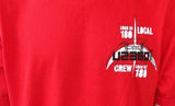 Alstyle Men's U2 360° World Tour Load In 180 Local Bits Local Crew Red Shirt XL