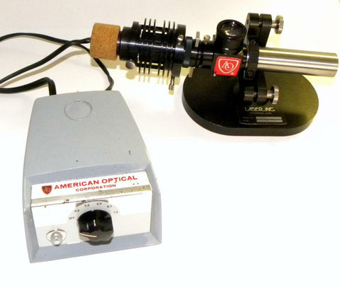 LASER INC. LASE-A-LINE OPTIC SYSTEM WITH AMERICAN OPTICAL TRANSFORMER