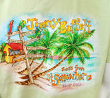 Comfort Colors Men's Jimmy Buffett Songs From St. Somewhere Tour 2013 Shirt L