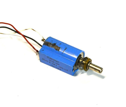 CLAROSTAT 62JA-500 POTENTIOMETER 500 OHMS